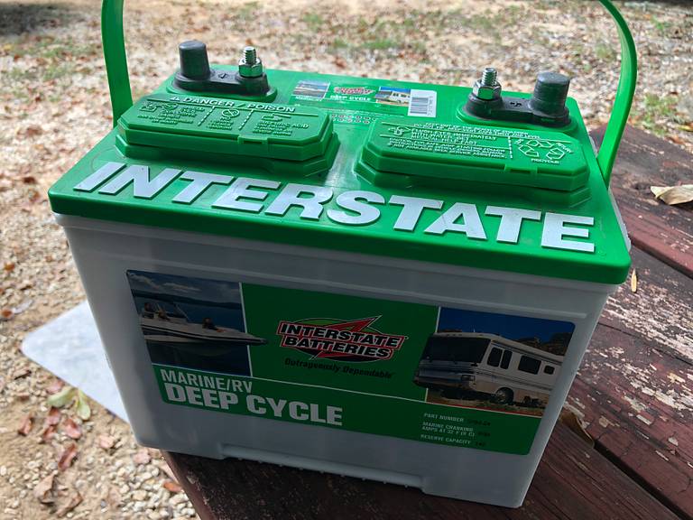 Interstate Deep Cycle Battery
