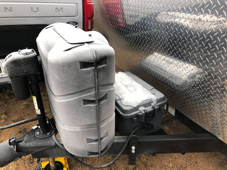 RV Propane Cold Weather