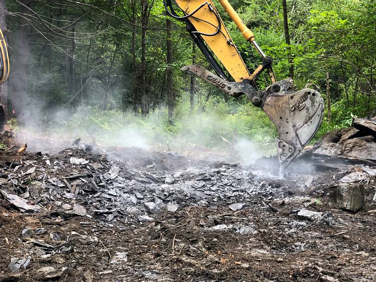 Excavating Bedrock