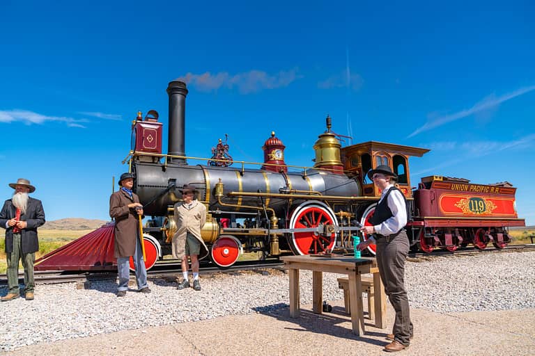 Golden Spike Reenactment