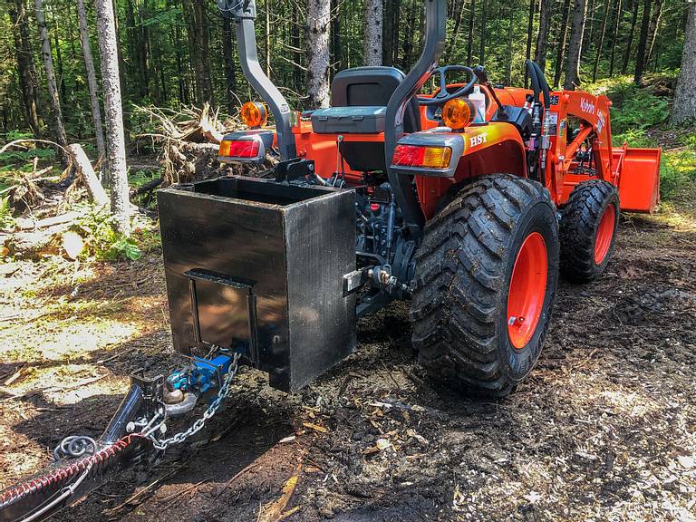 Titan Ballast Box Hitch Receiver