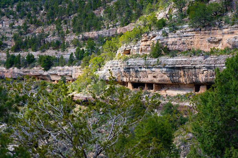 Walnut Canyon Cliffs