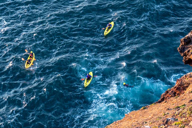 Kayaking at Santa Cruz Island