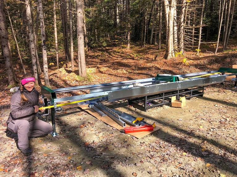Assembling Woodland Mills HM126 Sawmill