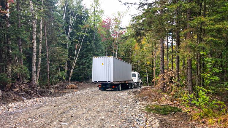 Shipping Container Delivery
