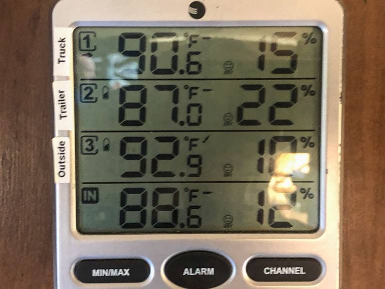 Arizona Desert Temperature