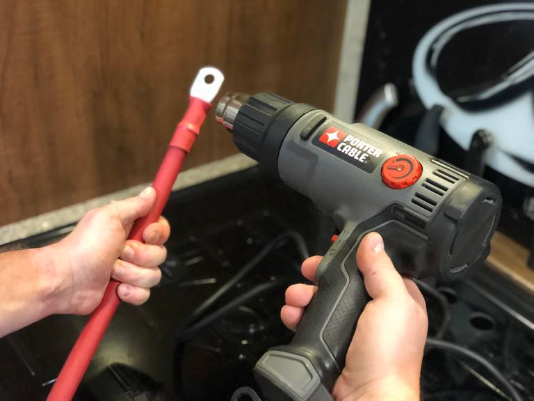 Adhesive lined heat shrink