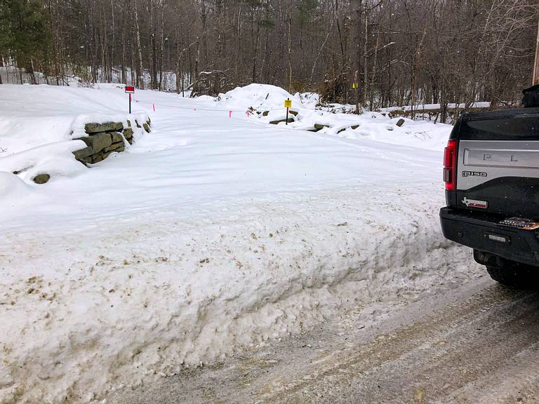 Driveway in Snow
