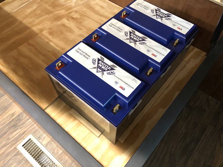3 Battle Born Lithium Batteries
