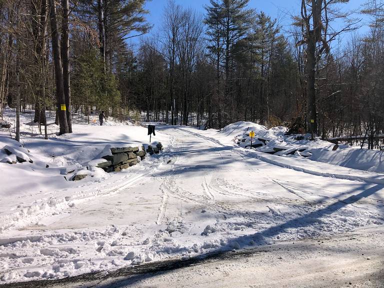 Snow Blower Driveway