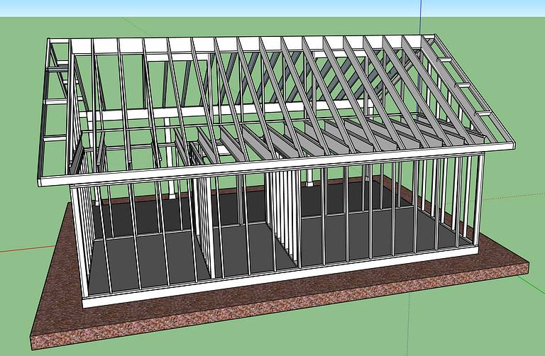 Utility Building Layout