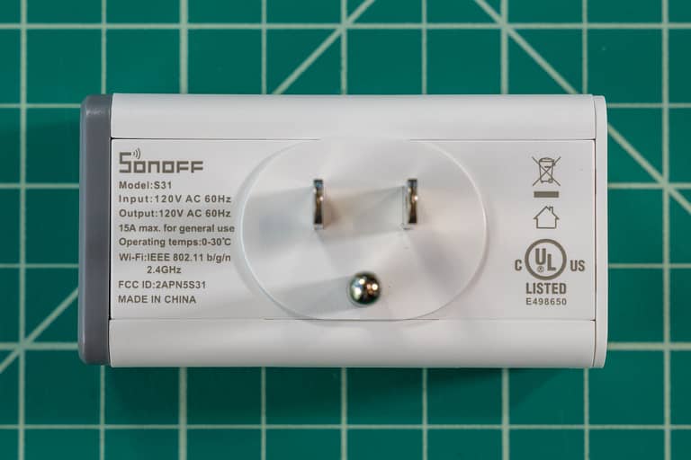 Sonoff S31 UL Listing