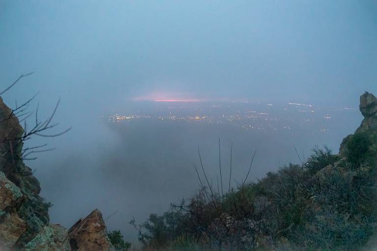 Clouds on Wasson Peak