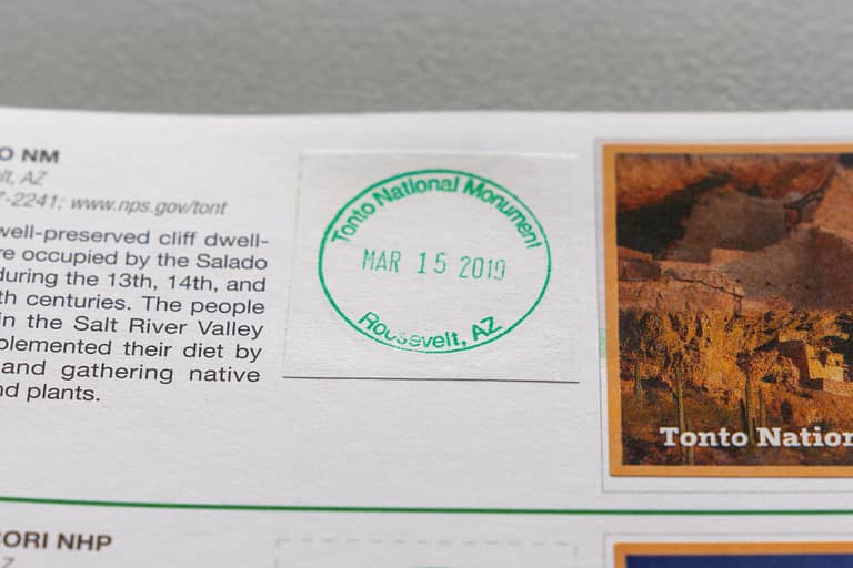 National Park Cancellation Stamp