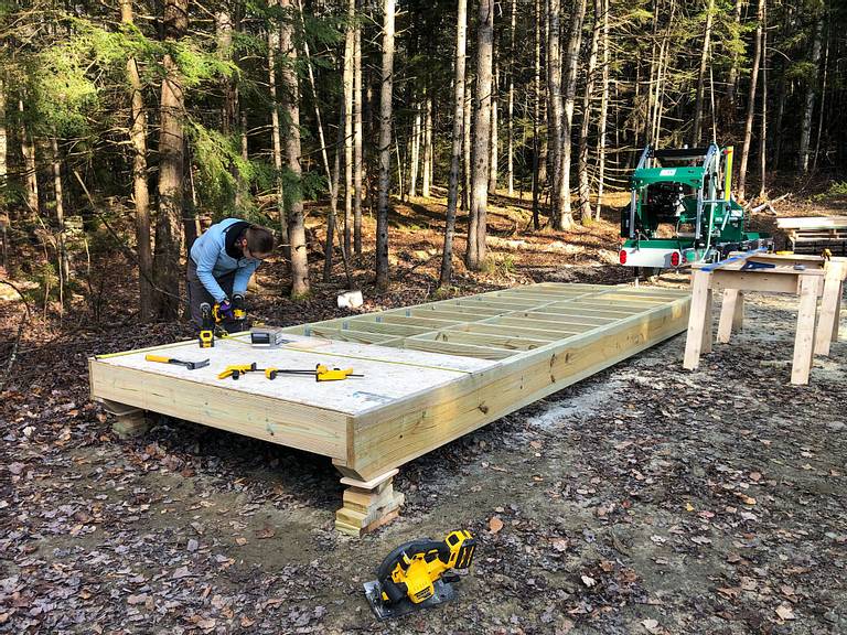Advantech Subfloor Solar Kiln