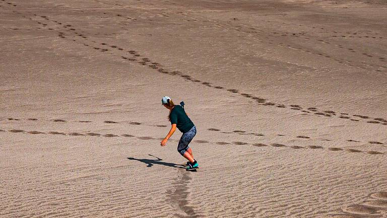 Sandboarding