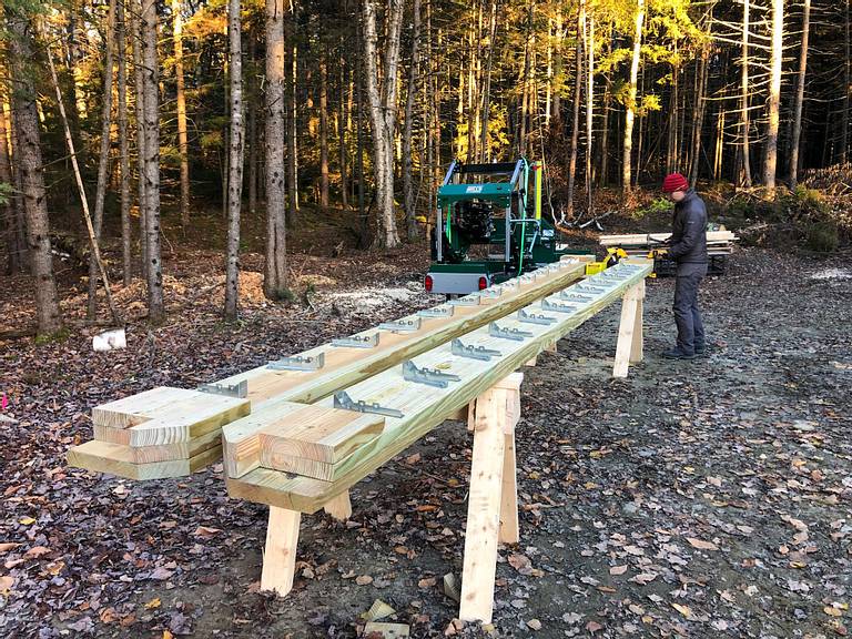 Solar Kiln Skid Assembly