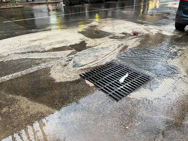 Burst Water Pipe
