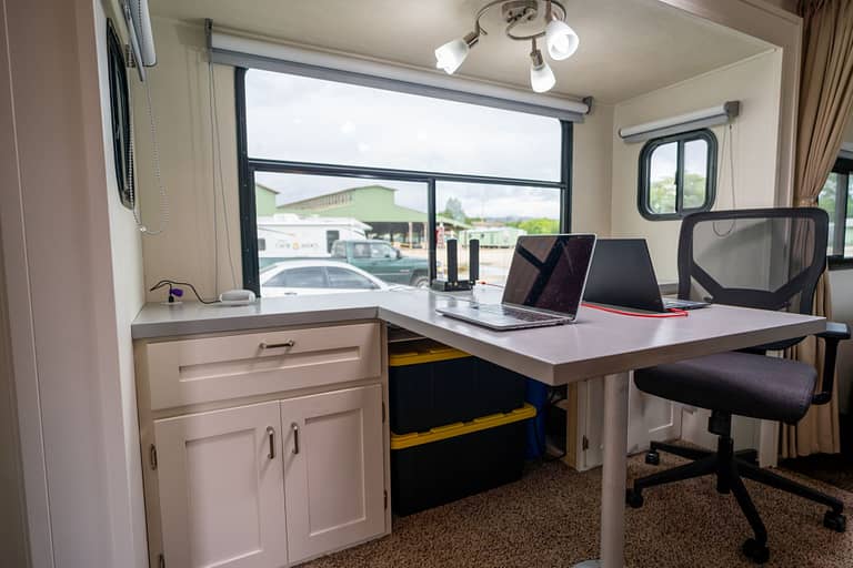 Custom RV Workspace