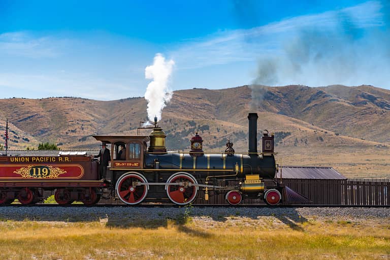 No 119 at Golden Spike