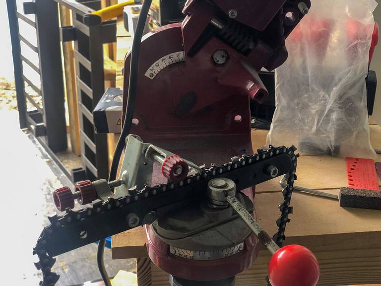 Chainsaw Sharpener