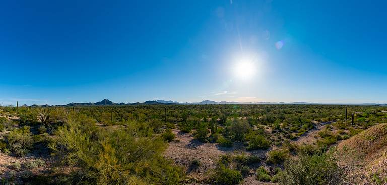 Sunrise over Organ Pipe Cactus National Monument