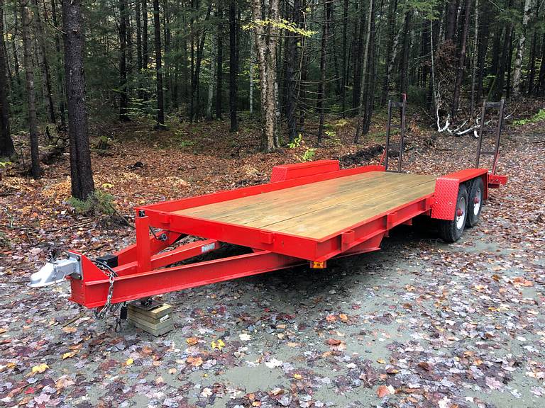 Painting Equipment Trailer Deck