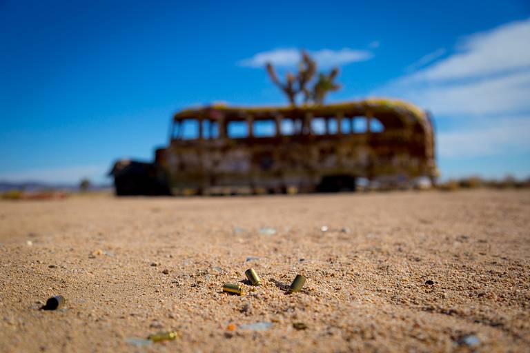 Mojave Road School Bus