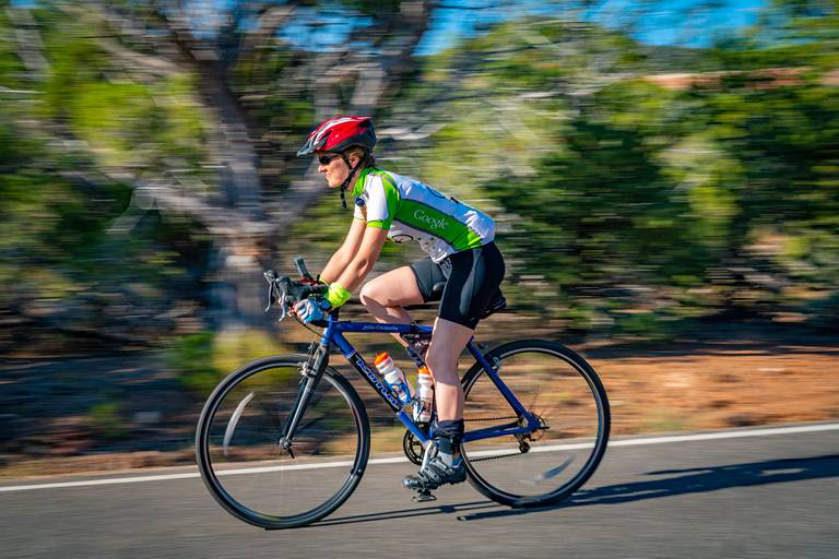 Cycling Rim Rock Drive