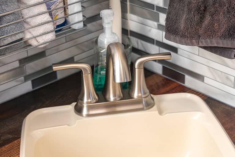 RV Bathroom Faucet Replacement