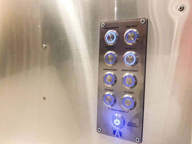 Airstream Blue LEDs