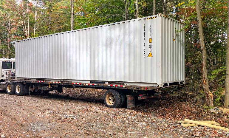 Backup Storage Container Location
