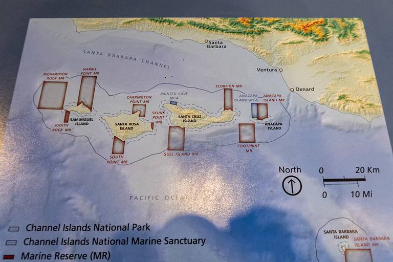 Channel Islands Map