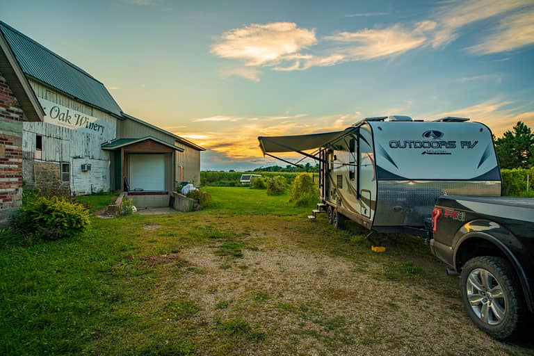 Sunset Harvest Hosts