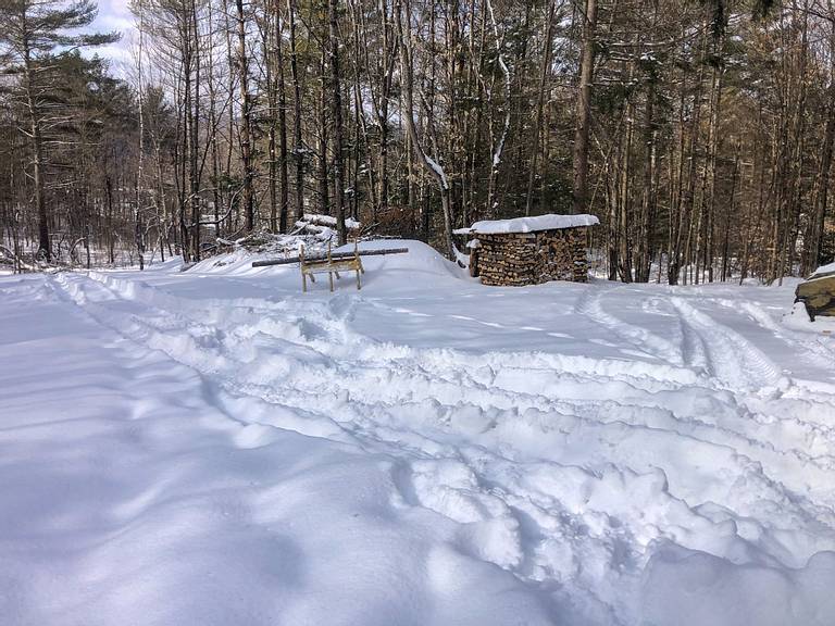 Snow Clearing with Tractor