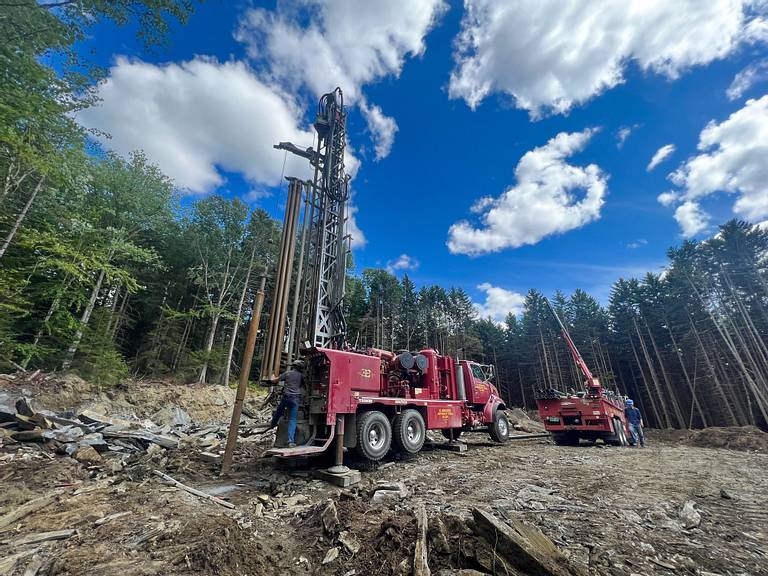 Well Drilling Setup