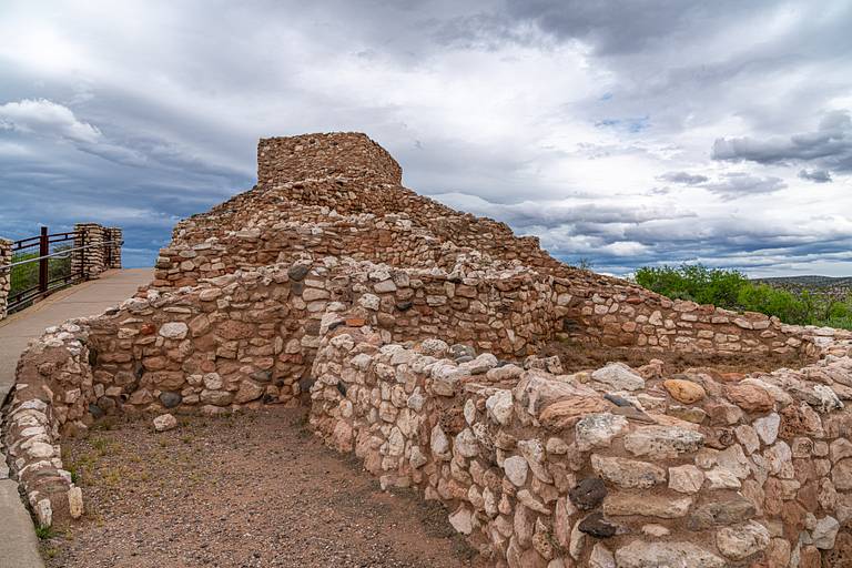 Tuzigoot Tallest Rooms