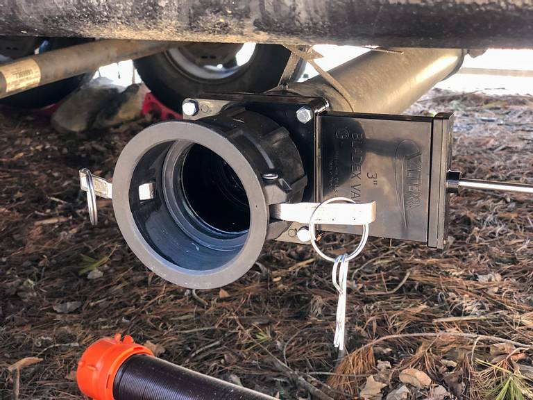 RV Cam Lock Sewer Connector