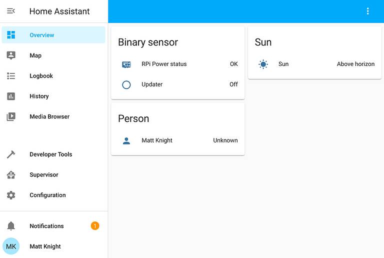 Home Assistant Dashboard