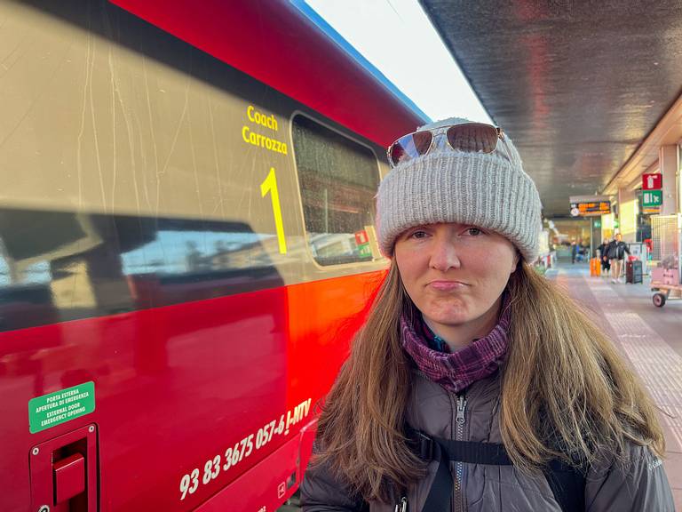 Leaving Venice by Train