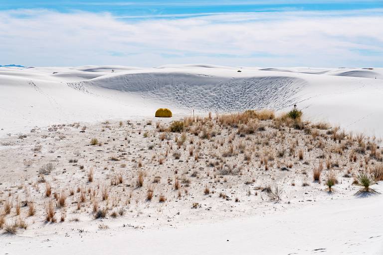 Primitive Camping in White Sands National Monument