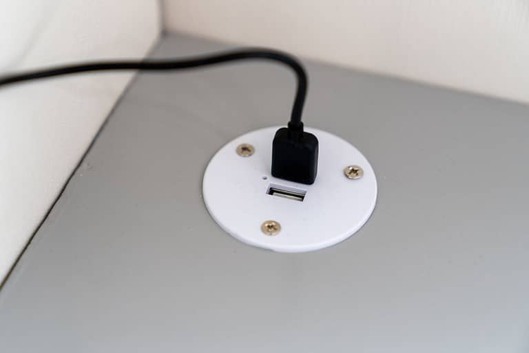 RV Desk USB Ports