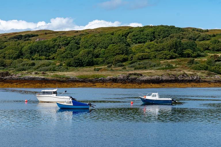Boats at Arisaig