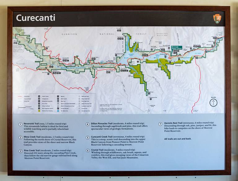 Curecanti Map