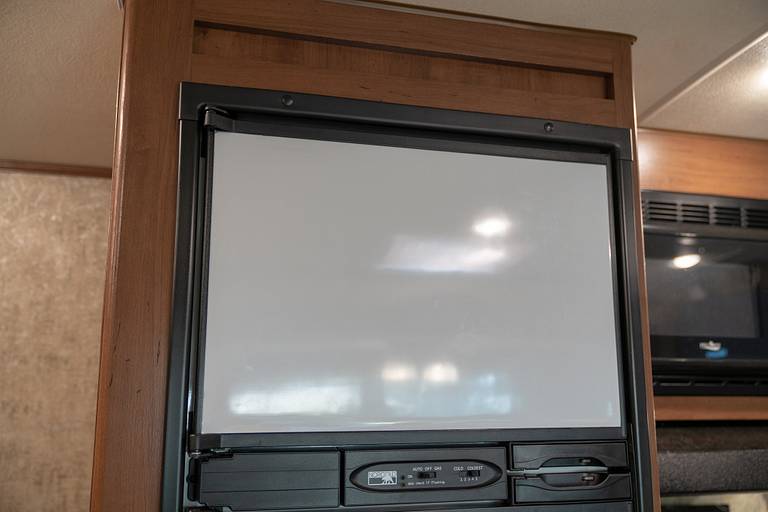 Magnetic dry-erase RV freezer door