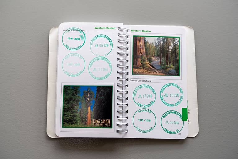 National Park Passport Classic Edition Inside
