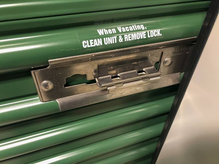 Storage Unit Hasp