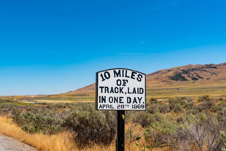 10 Miles of Track Laid in One Day