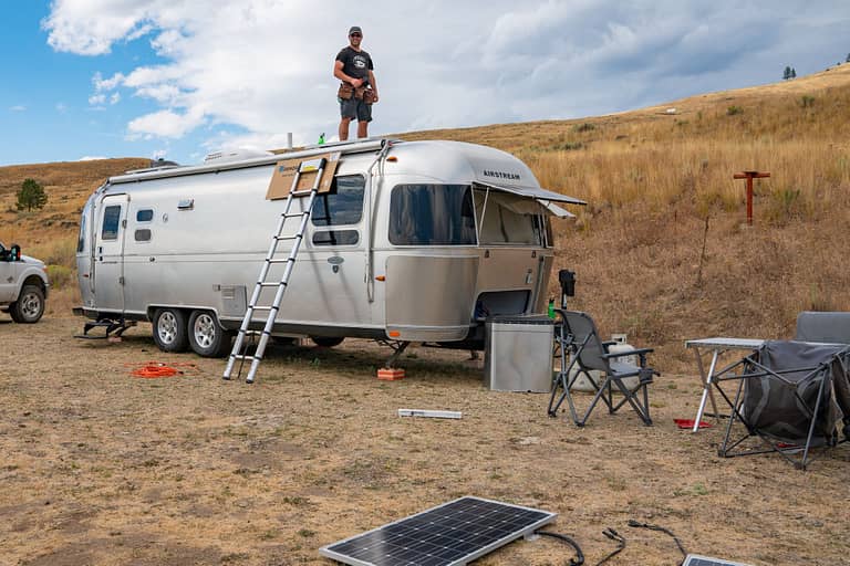 Airstream Solar Install