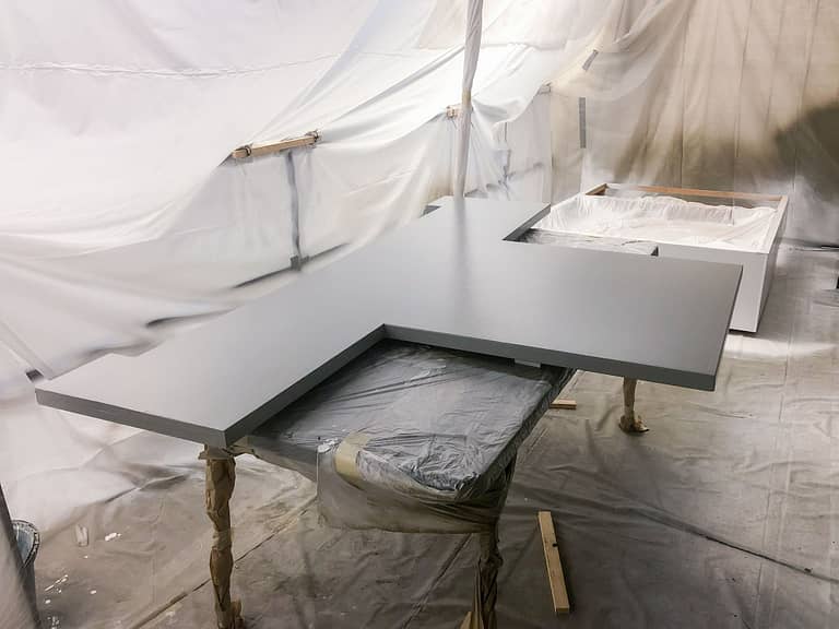 Painting RV Desk